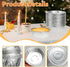 50 Pack 4" Round Tart Pie Foil Pans Disposable Pans Aluminum Foil Tart & Pie Tins Pans for Baking,Cooking,Storage or Reheating...