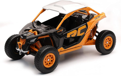 New Ray Can-Am Maverick X3 XRC Turbo ATV Orange and Black 1/18 Diecast Model...