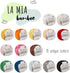 1 Skein La Mia Bamboo, 100% Bamboo, Each 1.76 Oz (50g) / 125 Yrds (115 m), 3 : Light-Dk, Pink L057......