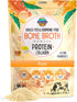 100% Grass-Fed Organic Beef Bone Broth Protein Powder, Active Probiotics, Collagen Peptide Rich, 15g Protein, Non-GMO, Low Sodium, Healthy Skin, G...