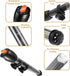 Orlushy Submersible Aquarium Heater,150W Adjustable Fish Tahk Heater with 2 Suction Cups Free Thermometer Suitable for Marine Saltwater and Freshw...