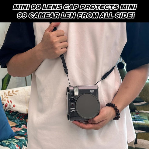 Lens Cap for Fujifilm Instax Mini 99 Instant Camera, Mini Accessories for Fuji Instax Mini 99 Lens Cap, Mini Photo Album, Photo Border Stickers (N...