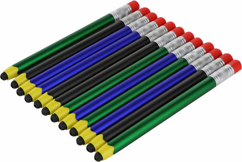 Stylus Pens for Kids Compatible with Phones and Touchscreen Devices +Ballpoint Writing Pen, Shaped Like a Real Pencil, Christmas Stocking Stuffers...