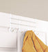 Spectrum Diversified Four Over the Door Hook, White...