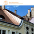 uxcell Copper Sheet Roll 2000mm x 200mm x 0.1mm, 99.9% Pure Copper Strip Copper Flashing Metal Foil Plate for Electricity DIY Projects (Multiple S...