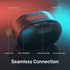 Bluetooth Speakers Portable, Wireless Speaker with RGB Lights, HD Sound, 5 Watts, Compact Size, Dual Pairing, TWS, Waterproof, Suitable for Mobile...