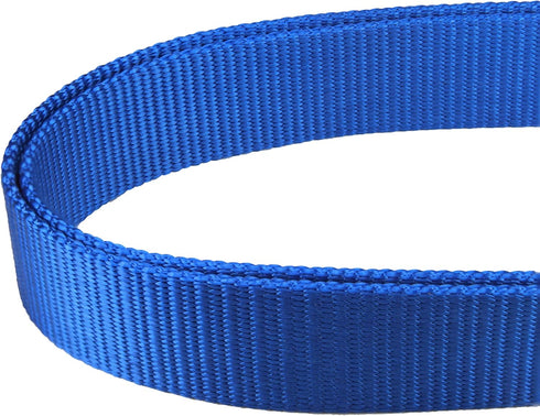 Martingale Dog Collar Nylon Adjustable and Safety Training Colourful Comfortable Metal Buckle Pet Collars for Small Medium and Large Dogs(Royal Bl...
