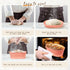 Silicone Bread Proofing Basket - 10 inch Oval Sourdough Bread Baking Basket with Capacity Scale, Collapsible Bread Bowls Silicone Proofing Baskets...