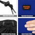 Desing Wish Lightweight Headphone Storage Bag, Portable Headset Carrying Pouch Headphone Case Bag Soft Travel Pouch for Over-Ear Headphones/Gaming...