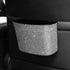 eing Car Trash Can Bling Crystal Auto Storage Pockets,100% Leak Proof Car Trash Container Bin Car Garbage Bag Hanging for Backside/Gearshift/Cente...