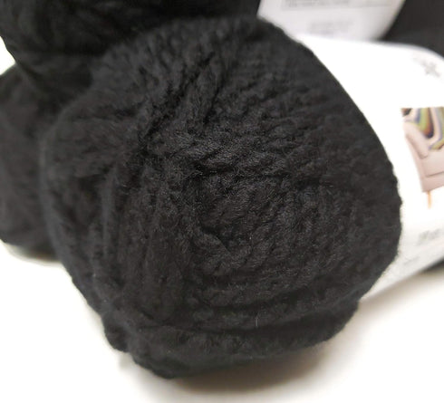 Loops and Threads Yarn Charisma 1 Ball Black 3.5 ounces......
