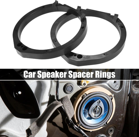 uxcell 6.5" Car Speaker Adapter Spacer Ring with Wire Combination for Honda Accord 2008-2019...