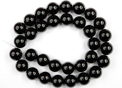 Gemstone Beads for Jewelry Making, Sold per Bag 5 Strands Inside, Onyx 8mm...