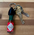 Hot Sauce Keychain with real mini Tabasco Sauce bottle...