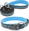 BSEEN Reflective Dog Collar and Leash Set - Adjustable Nylon Dog Collar& Leash with Neoprene Padded, Heavy Duty Dog Collar with 5 Feet Dog Lead fo...