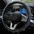 Bling Steering Wheel Cover, Rhinestones Steering Wheel Cover Crystal Diamond for Women, Sparkling Car Wheel Protector Universal Fit 14-15 inches -...