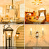 Cotanic E12 LED Bulb Dimmable 3000K Soft White, LED Candelabra Bulbs 60Watt Equivalent, Small Base Type B Light Bulbs, Candle Shape Chandelier Lig...