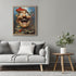 Posterizer 1 pcs-Sinister Mushroom-Filled Mario Head-Abstract & Modern Art-Fantasy & Fiction Art-Gift for gamers-Decor for Game Room or Man Cave- ...