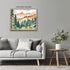 Posterizer 1 pcs- mountains and trees beautiful landscape nature 4-Landscape & Nature Art-Floral Botanical Art- Decor for Home & Office- unframed ...