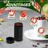 2Pcs Spice Jar Storage Containers with Lids - Food Containers With Lids Airtight Aluminum Herb Storage Container Jars with Airtight Lids - Lockabl...