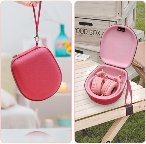 XANAD Pink Case for Noot Products K11/Elecder i37/POWMEE M1/POWMEE M2/Mpow CH8/iRAG J01/noot Products K22/NIVAVA K8/noot Products K33/iClever/Soni...