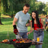 UBeesize Thickened BBQ Gloves (Flame), 1472°F Heat Resistant Grill Gloves, 14 inch Lengthen Fireproof Oven Gloves for Cooking, Non-Slip Fire Glove...