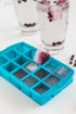 Tulz Mini Ice Block Tray, Silicone, Teal...