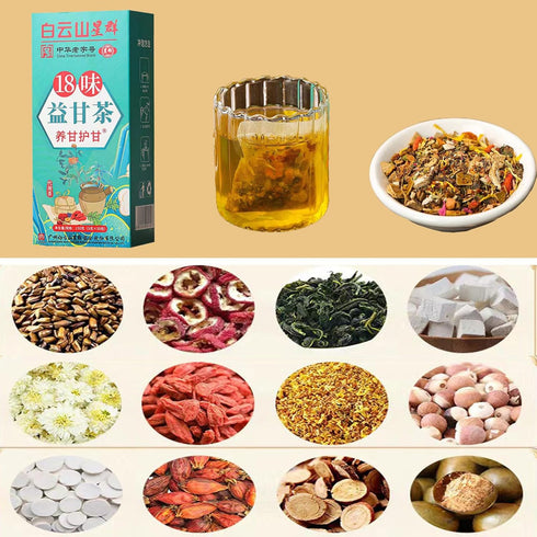 2Packs 18 Flavors Liver Care Tea, Daily Liver Nourishing Tea, Nourishing Liver Tea with 18 Different Herbs for Nourishing and Protecting Liver for...