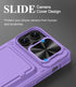for iPhone 15 Pro Max Wallet Case with Card Holder & Sliding Camera Cover & Kickstand, Heavy Duty Protective Shockproof Sturdy Hard Back & TPU Edg...