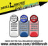 All Purpose Scrub Pads - Six Pack of Cleaning Pads - Bathroom Cleaner - Auto Detailing - Stove Top - Drill Accessories Pads for Deep Clean - Showe...