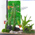 2PCS Hermit Crab Climbing Toys, 10 x 10 Inch Square Plastic Aquarium Grass Mat Decoration with 8 Suction Cups Hermit Crab Plants Lawn Supplies Her...