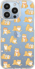 Blingy's for iPhone 13 Pro Case (6.1 inch), Shiba Inu Dog Style Cute Animal Pattern Cartoon Design Transparent Soft TPU Protective Clear Case (Shi...