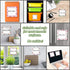 9 Pieces Summer Flamingos Sticky Notes 3x3 Inch Adhesive Summer Flamingos Memo Notes Self-Stick Note Pads for School Office Home Supplies Students...