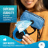 Premium Dog Poop Bag Holder for Leash - Convenient Dog Poop Bag Dispenser with Durable Design - Stylish Accessory for Easy Cleanup - Ideal for Dog...