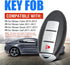 keyless Entry Remote car Key fob Replacement for for Nissan Cube Juke Leaf Quest CWTWB1U808 315MHz...