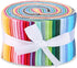 Jelly Roll Fabric, Roll Up Cotton Fabric Quilting Strips, Fabric Jelly Rolls for Sewing, Patchwork Craft Cotton Quilting Fabric...