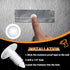 Taiyin 1" Vapor Barrier Christmas Tree Clips Plastic Nylon Rivet Clips White Furniture Assembly Shelves Retainer for Crawlspace Barrier Poly Liner...