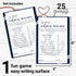 Paper Clever Party Anchor Baby Shower Games for Boys - 25 Cards - Guess The Price is Right - Nautical Themed Baby Shower Activities for Guests - 4...