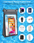 Large Waterproof Phone Pouch, Floating Dry Bag for iPhone 14 13 12 11 Pro Max Galaxy S22 S21 Large Capacity Waterproof Bag Sunscreen Glasses Stora...