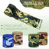 4Rolls 20 Yards Camouflage Print Wired Edge Ribbon, 2.5 Inch Wide Camo Polyester Ribbon for Gift Wrapping Wreaths Bow Making for Birthday Retireme...