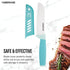Farberware Ceramic 5- Inch Santoku Knife with Custom-Fit Blade Cover, Razor-Sharp Kitchen Knife with Ergonomic, Soft-Grip Handle, Dishwasher-Safe,...