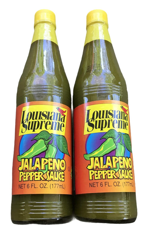 Louisiana Supreme Jalapeno Pepper Sauce, 6oz (pack of 2)...