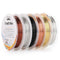 Mr. Pen's Beading Wire for Crafting 24 Gauge, 6 Rolls x 19.6 Feet Each...