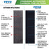 VEVA Premium 2 HEPA Filter with 8 Activated Carbon Pre Filters Compatible with Fellowes AeraMax Air Purifier 90, 100, 90/100, DX5 & DB5 9287001 93...