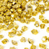 DomeStar 150PCS Fake Gold Ice, Acrylic Ice Fake Plastic Gold Nuggets Rocks Gems Marble Vases Fillers for Table Scatter Birthday Wedding Party Deco...