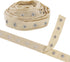 Mandala Crafts Metal Snap Tape for Sewing by Yard Snap Buttons for Clothes - Sew on Snaps Strips Fastener Tim for Clothing - 3 Yds Cotton Cream Sn...