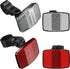 HESTYA 4 Pieces Bike Front and Rear Reflectors for Handlebar and Seatpost Bicycle Reflectors Kit Bike Safety Warning Reflectors, Red and White...