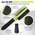 Dog & Cat Brush & Comb Pet Grooming Set - Double Side (Large) - Ultimate Deshedding Tool - Lice and Flea Removing - Perfect Groomer's Tools - Stro...