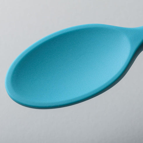 Zeal Scratch Non-Stick Silicone Cooking Spoon, Aqua Blue, 30 cm...