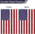 American Flag USA Garden Flag 12x18 Inch Double Sided, Patriotic 4th of July Yard Flag for Independence Day Outdoor House Decorations (1PC,ONLY FL...